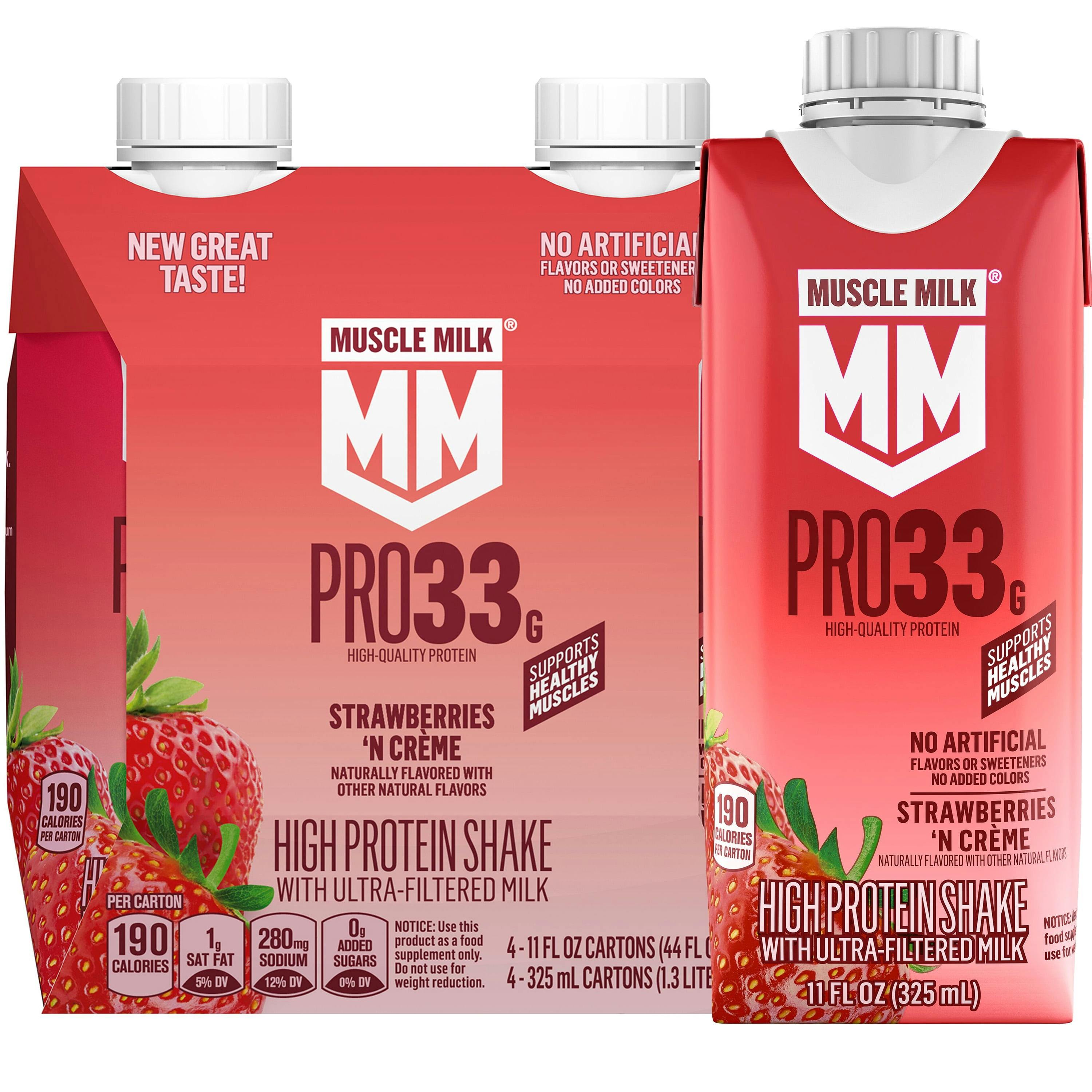 Muscle Milk Protein Shake 4-Pack
