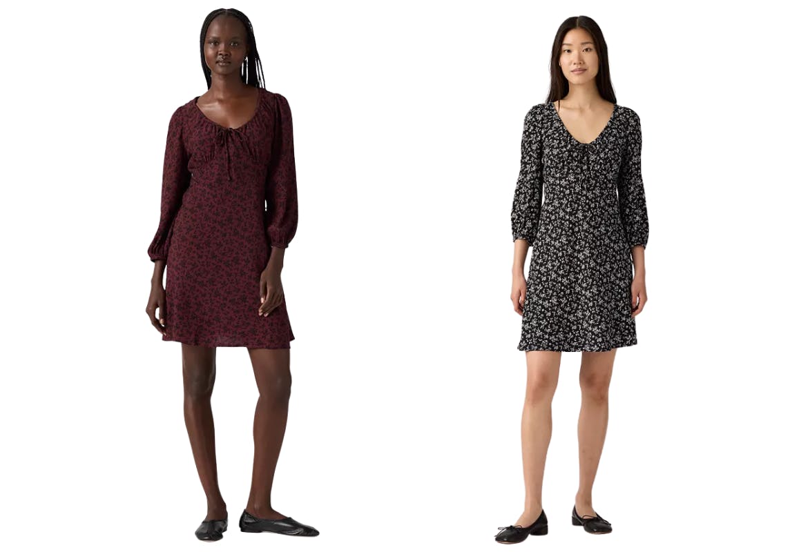 Levi's Women's V-neck Mini Dress