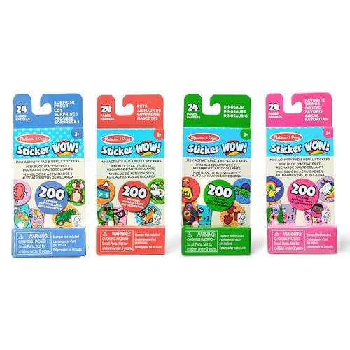 Melissa & Doug Sticker Wow! 4-Pack