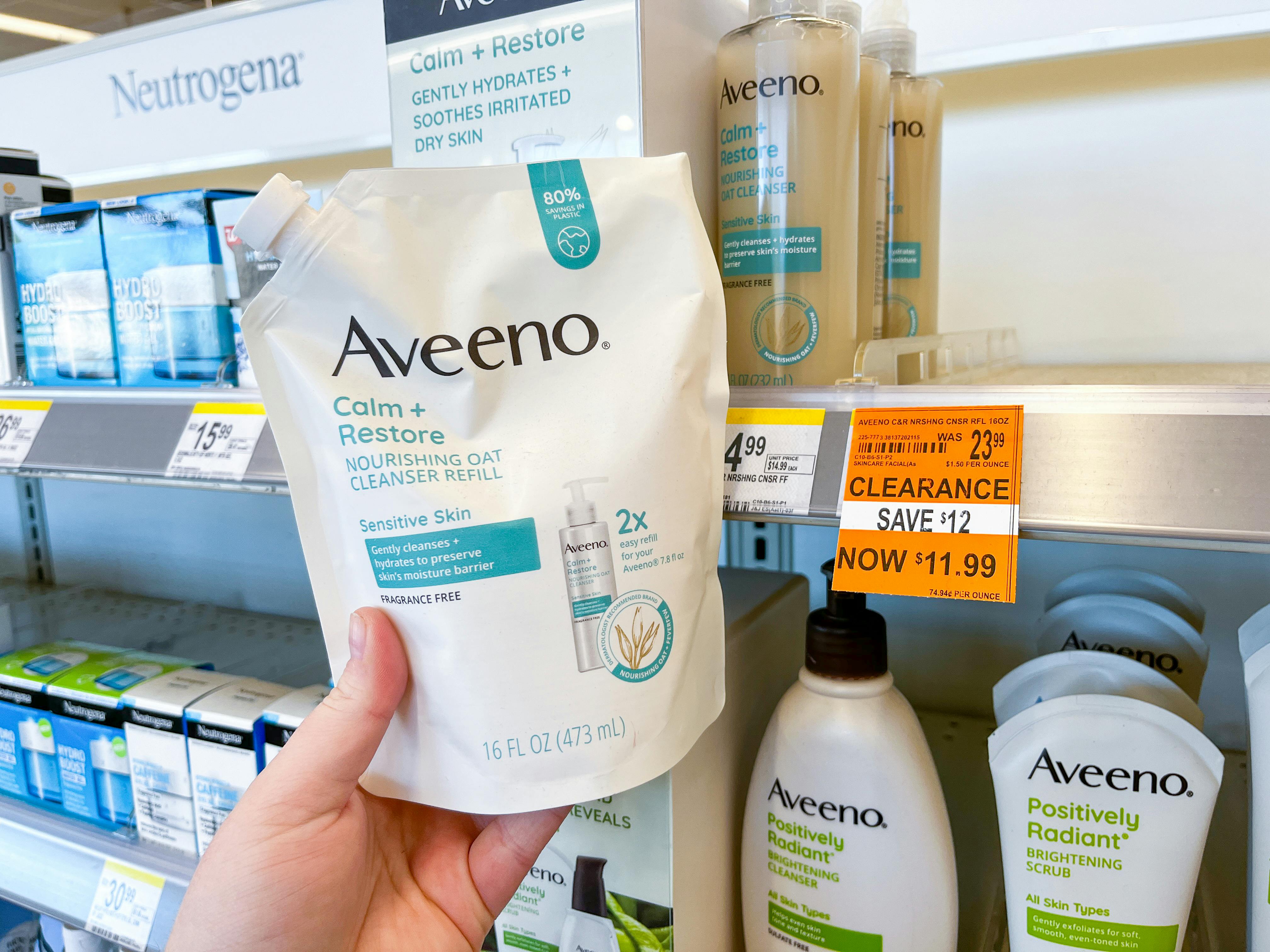 Aveeno Cleanser Refill