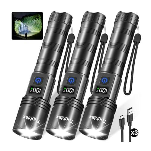 Rechargeable Flashlights 3-Pack