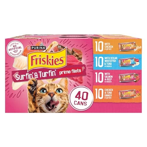 Friskies Wet Cat Food 40-Pack