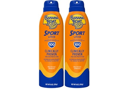 Banana Boat Sport Sunscreen 2-Pack