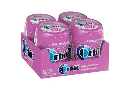 2 Orbit Chewing Gum 4-Packs