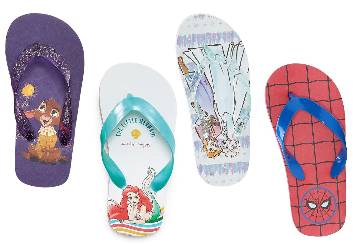 Disney Collection Kids’ Flip-Flops