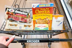 kroger 5x digital deals groceries in shopping cart