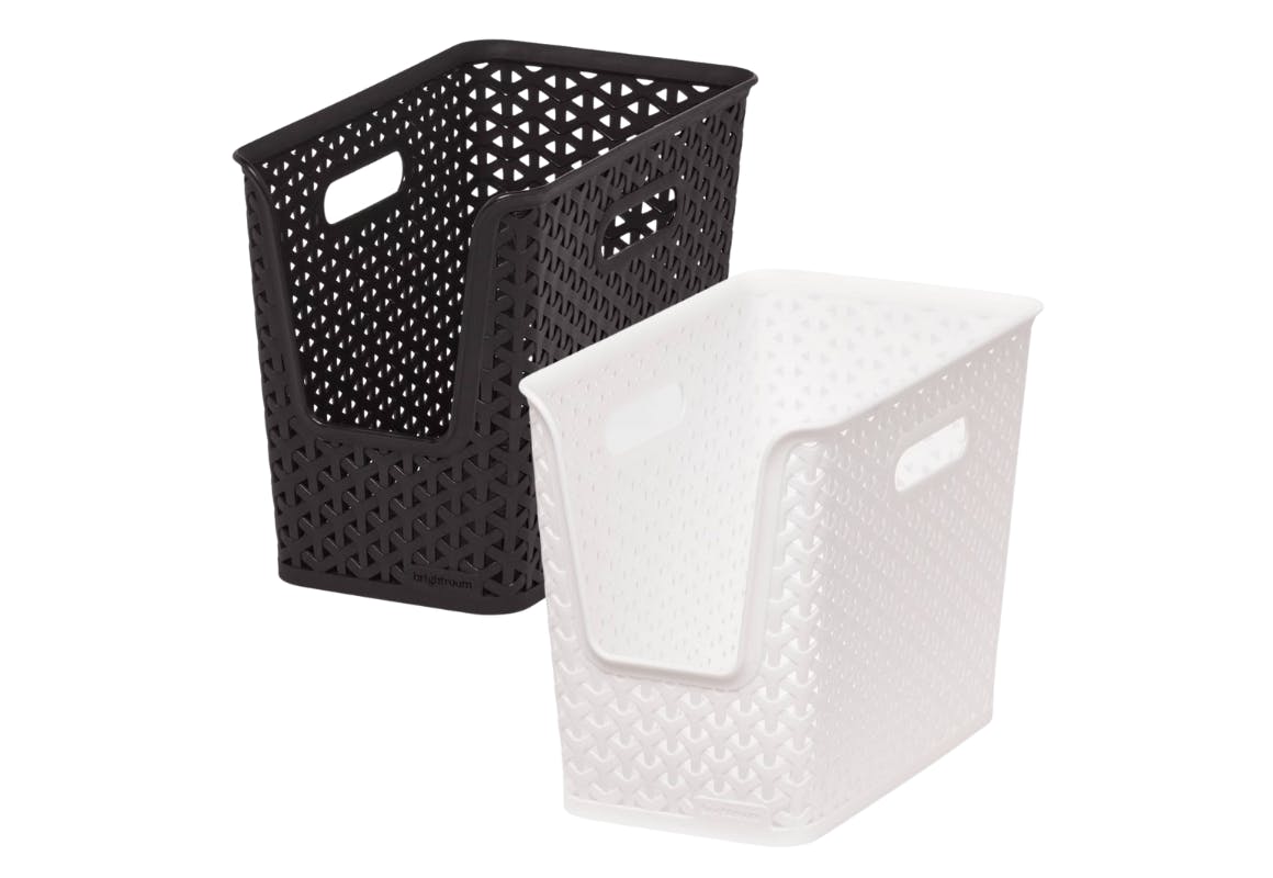 2 Brightroom Y-Weave Storage Baskets