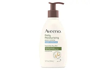 2 Aveeno Lotions