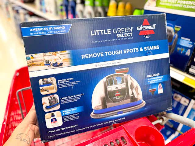 Bissell Little Green Spot Cleaner, Only $95 at Target (Reg. $124) card image