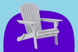 $47.48 Wooden Adirondack Chair at Target.com (Reg. $122) card image