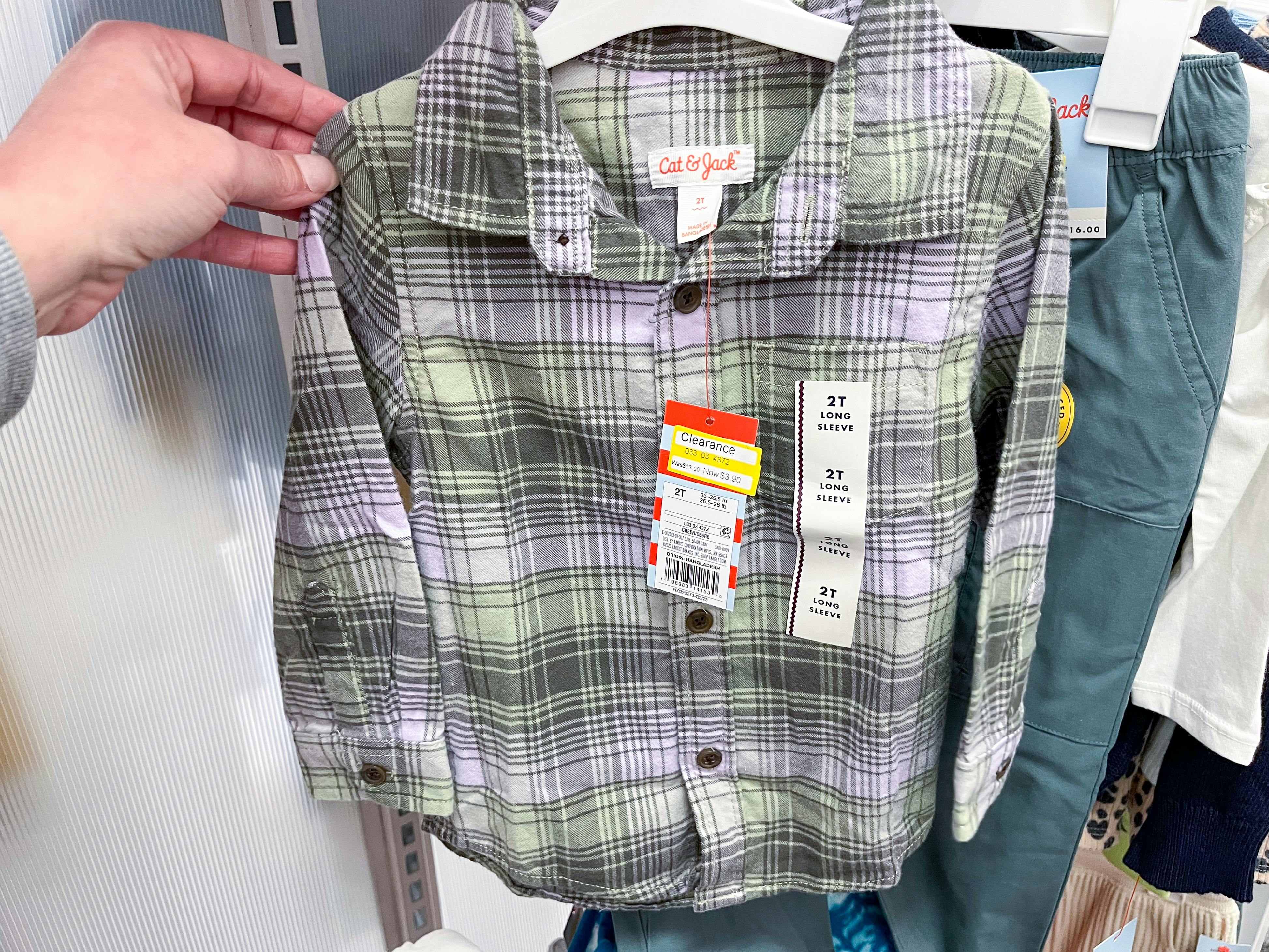 Cat & Jack Toddler Flannel