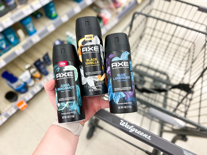 walgreens axe body sprays 4700