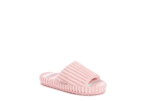 Muk Luks Women's Ribbed Terry Pool Slide Sandals