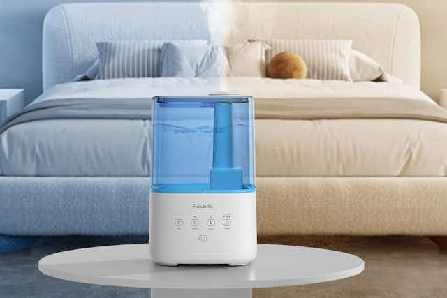 Humidifier, Only $26.99 on Amazon (Reg. $60) card image