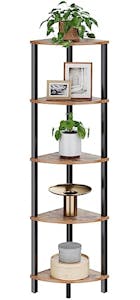 5-Tier Corner Bookshelf