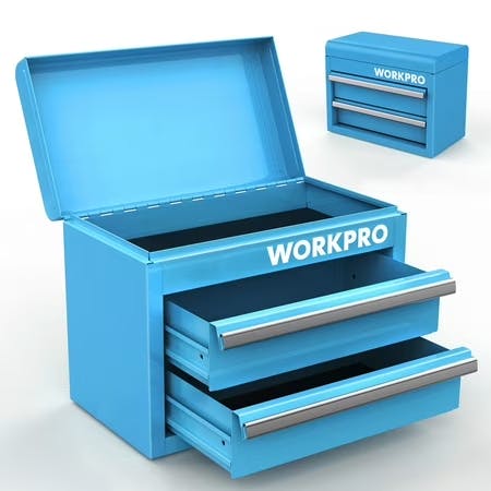 WORKPRO Mini Metal Tool Box