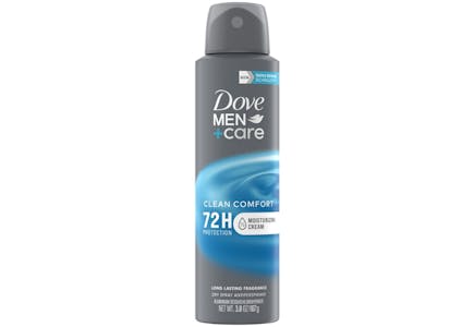 4 Dove Men+Care Dry Sprays