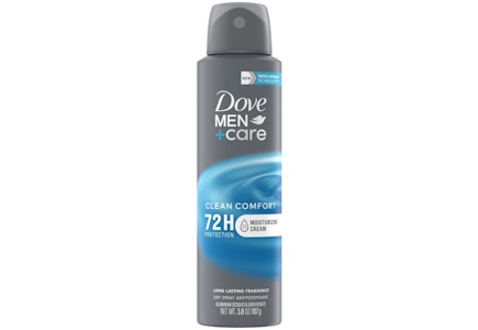 4 Dove Men+Care Dry Sprays