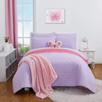 Kids' Reversible Quilt Set