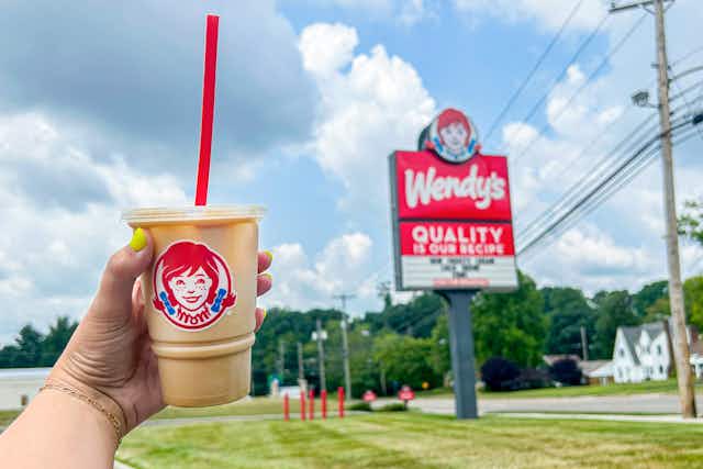 Buy a Wendy's Frosty or Frosty Cream Cold Brew, Get 20% Off Your Order card image