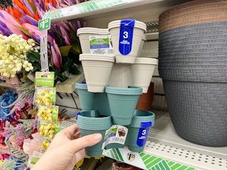 stackable tiered planters
