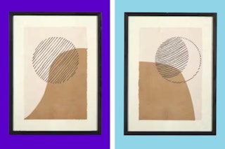 sun and moon abstract art