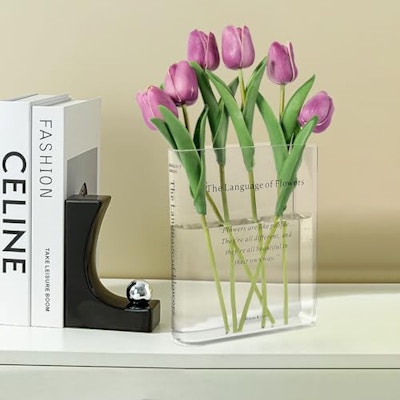 Acrylic Book Vase