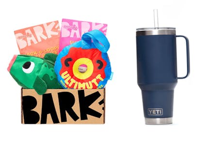 BarkBox Annual Subscription + Free Yeti Straw Rambler