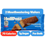 HallPass Peanut Crème Crispy Wafers
