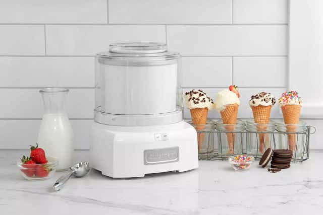Highly Rated Cuisinart Ice Cream Maker, Now $41 After Kohl's Cash card image