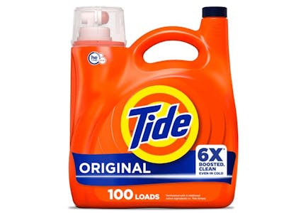 4 Tide Laundry Detergents