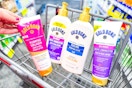 cvs shopping cart with gold bond lotions