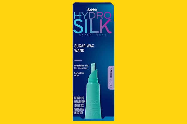 Schick Hydro Silk Sugar Wax Wand, as Low as $6.46 on Amazon card image