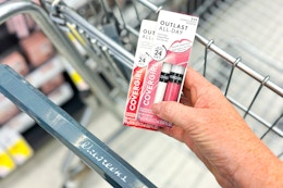 Score 2 Free Covergirl Lip Colors at Walgreens card image