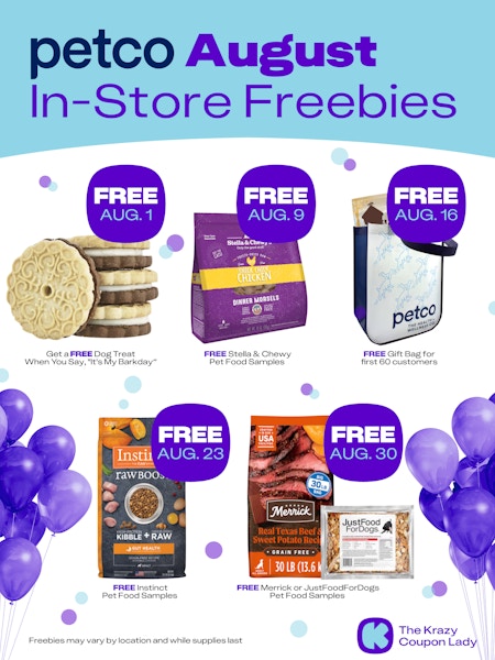 Petco Freebies in August 2025