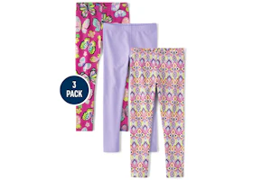 Kids' Leggings 3-Pack
