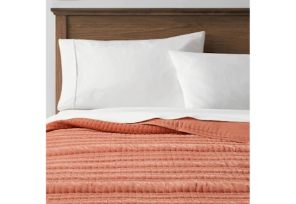 Threshold Velvet Quilt