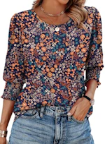 Women's 3/4 Sleeve Top