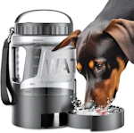 Dog Water Bottle Portable Bowl