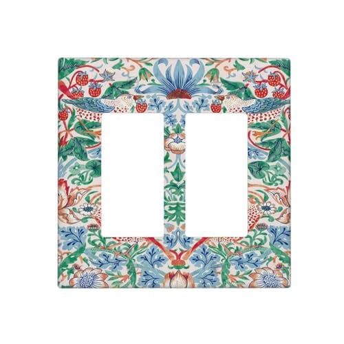 2 Gang Rocker Light Switch Cover