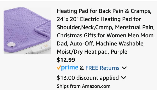 heating pad