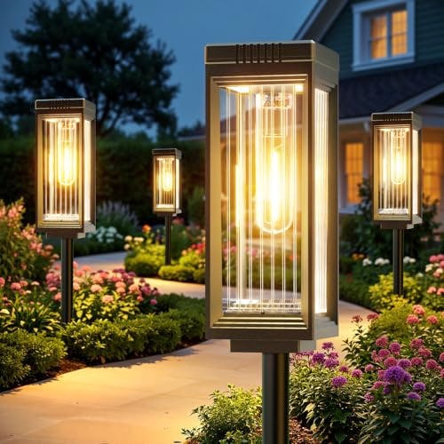 Solar Pathway Lights 8-Pack