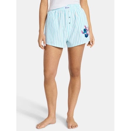 Disney Stitch Women's Boxer Shorts