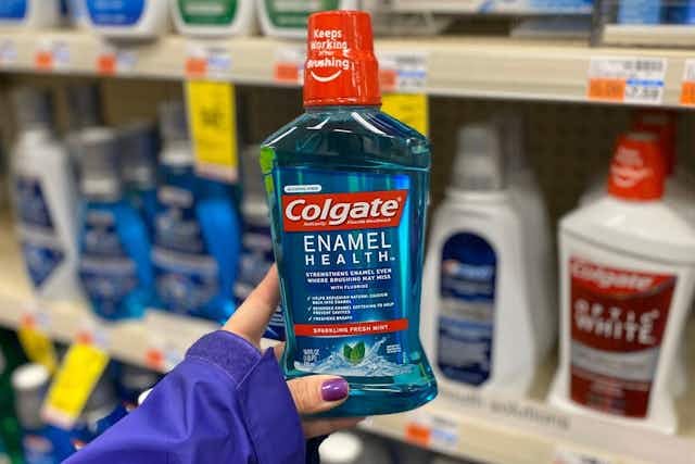 Colgate Mouthwash, as Low as $4.09 on Amazon card image