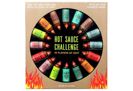 Hot Sauce Challenge Gift Set