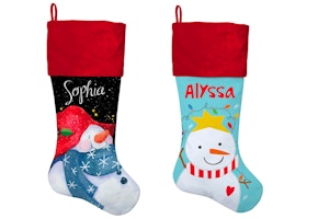 Personalized Snowmen Stockings