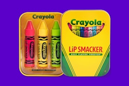 Lip Smacker Crayola Lip Balm 3-Pack, as Low as $2.76 on Amazon card image