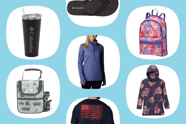 Columbia Memorial Day Sale: $19 Backpack, $15 Shirts, and More card image
