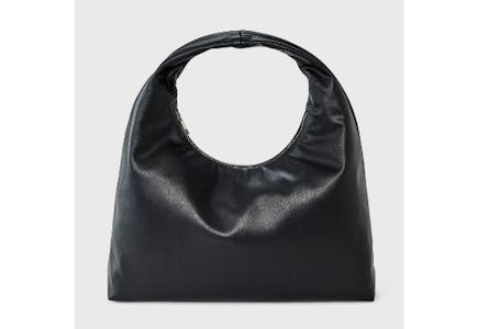 A New Day Faux Leather Soft Shoulder Bag