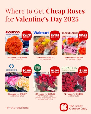 Where to Get Cheap Roses for Valentine’s Day 2025